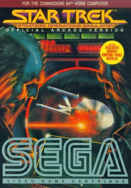 Star Trek box art for Atari 2600